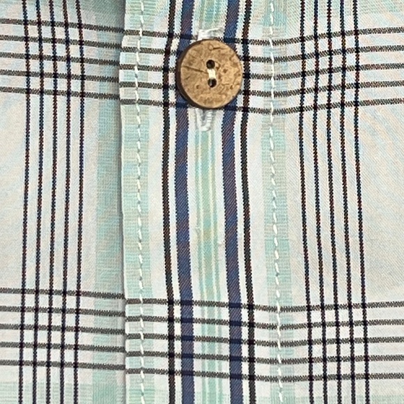 Tommy Bahama Coconut Point plaid short sleeve shirt, size XXL - Picture 7 of 9